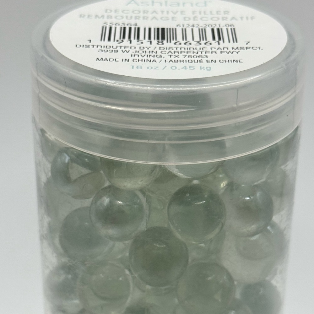 Ashland * Decorative Fillers * Glass Gems * 16oz. Clear